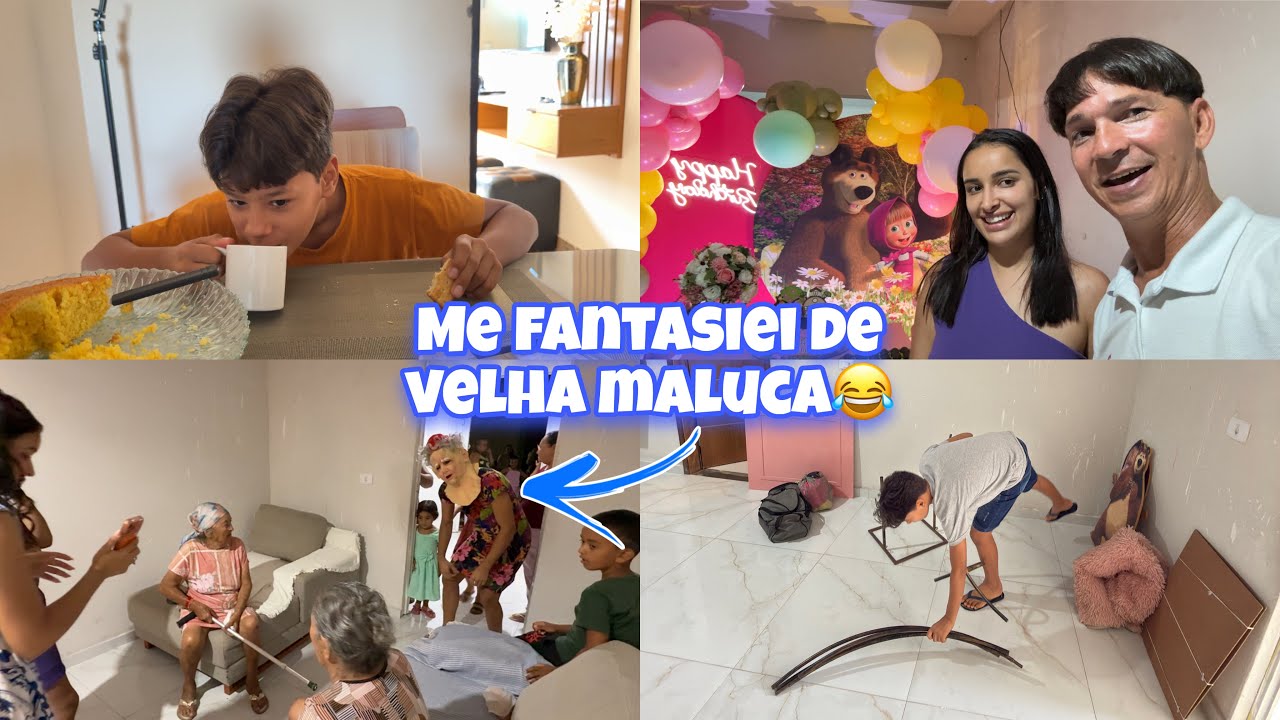 FIZEMOS UMA DECORAÇÃO E FICAMOS PARA O ANIVERSÁRIO 😍
