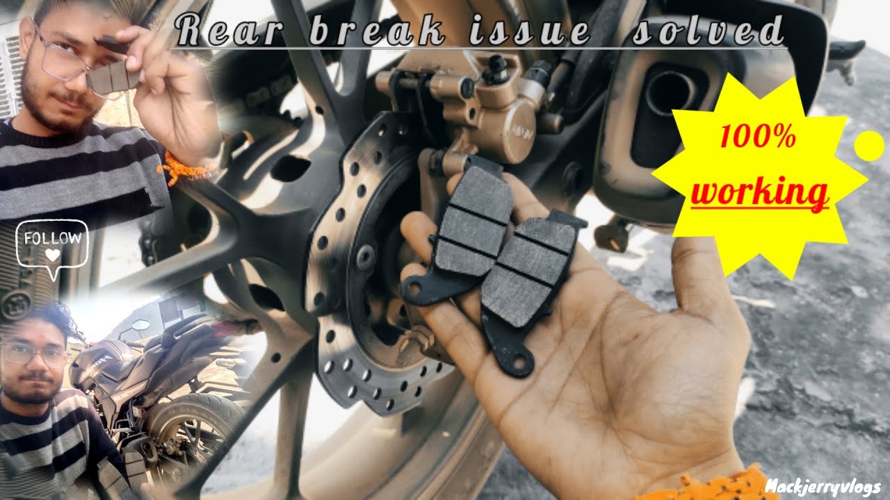 Honda hornet rear brake issue|| ब्रेक की प्रॉब्लम सॉल्व कर दी अब नहीं होंगे ब्रेक फेल 100% गारंटी