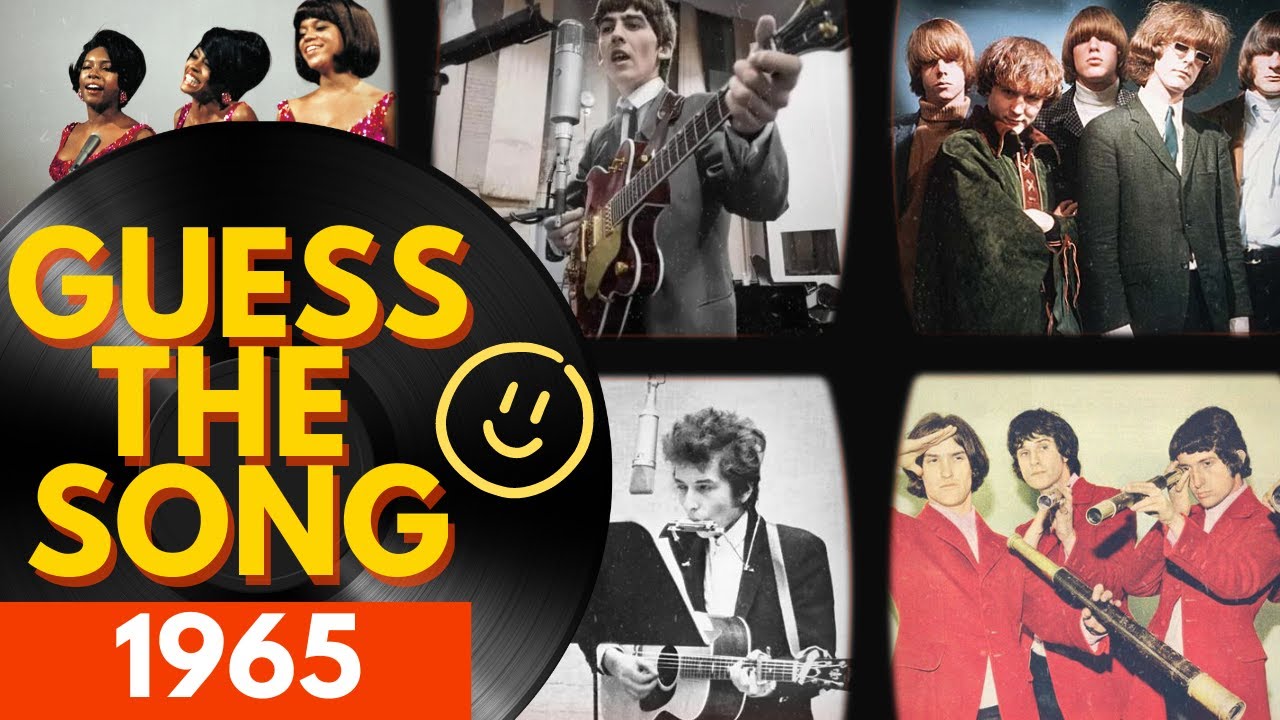 Music Trivia 1965: Do You Know These 1965 Songs? Easy to Hard, 4 Rounds (Quiz)