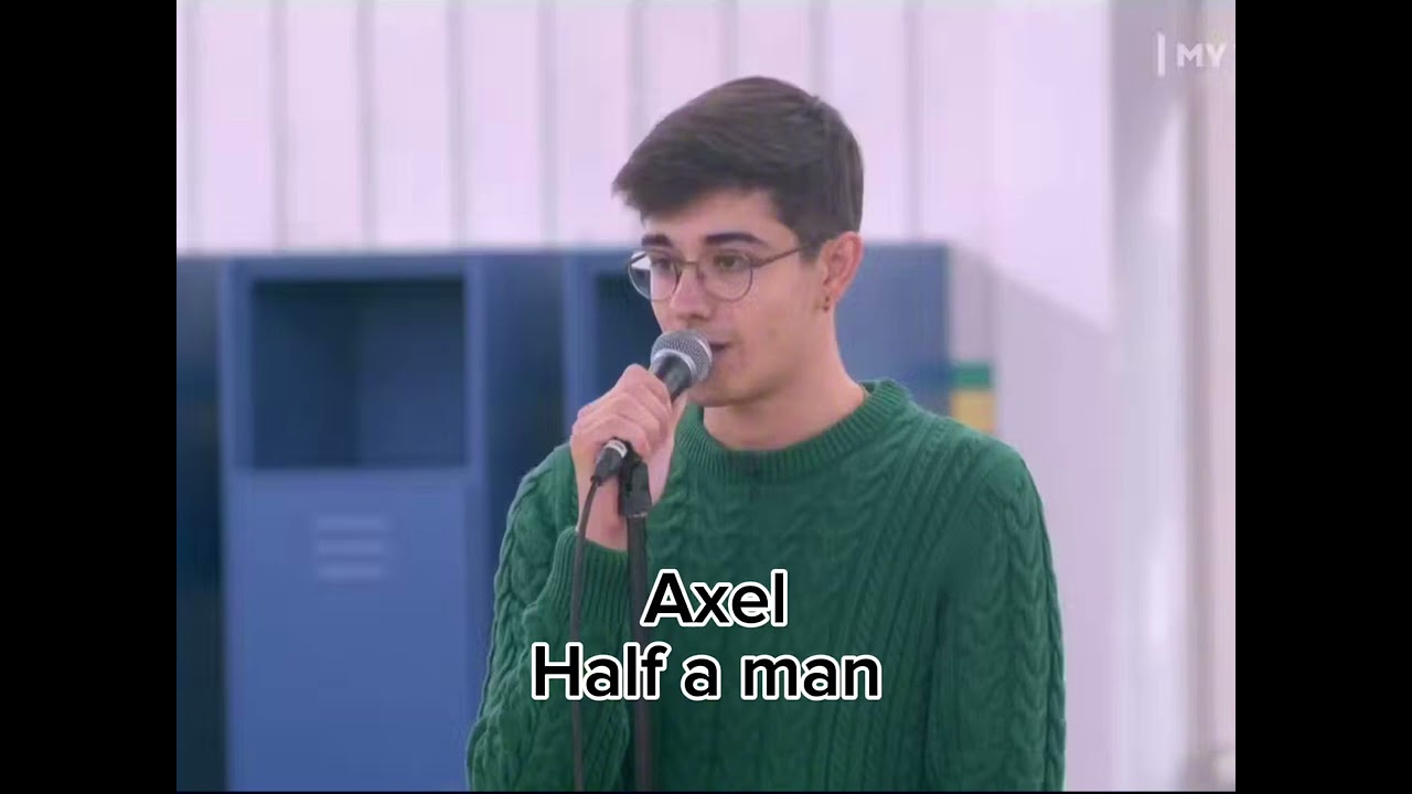 Axel - Half a man ( Star academy 2023 )