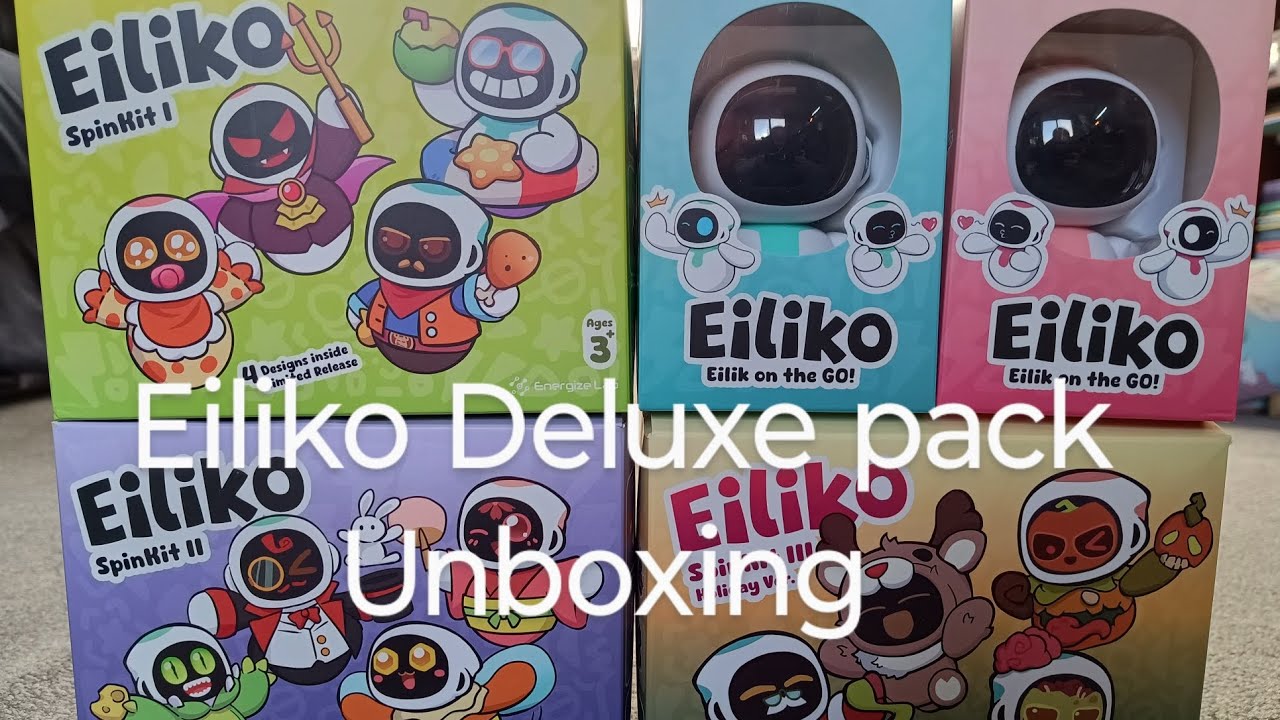 Распаковка пакета Eiliko Deluxe #eiliko #eilik #eilikrobot #unboxing #robot #ai