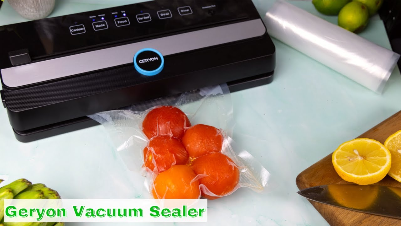 Keep Your Food Fresh With A ‘’GERYON’’ Vacuum Sealer / How to Use it !