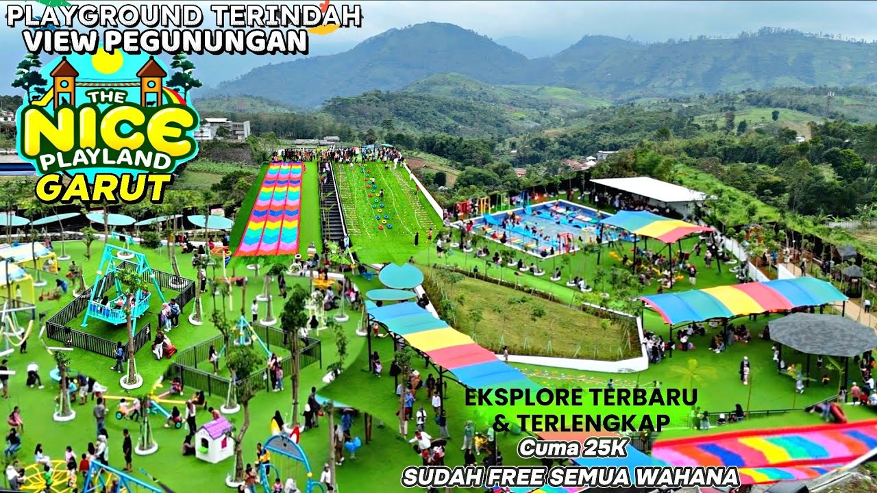 The Nice Playland Garut ‼️ Terbaru Playground Dengan Pemandangan Alam Terindah
