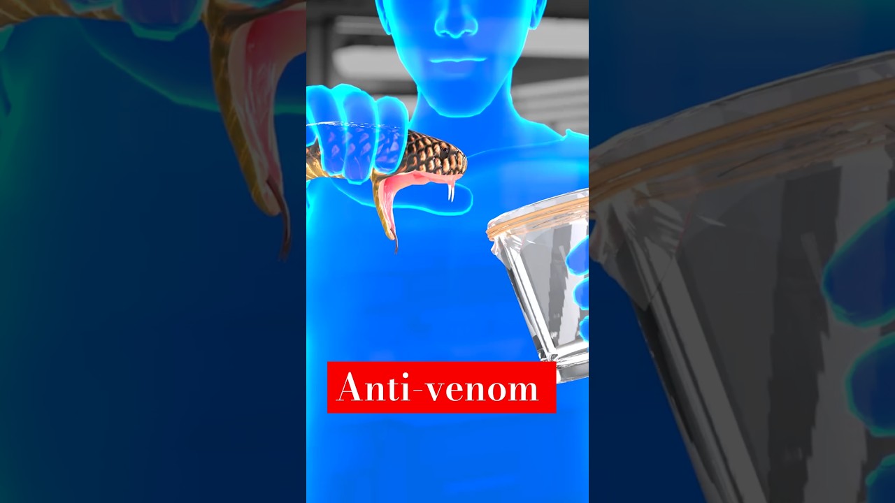 How Anti-Venom is Made ( snake bite)