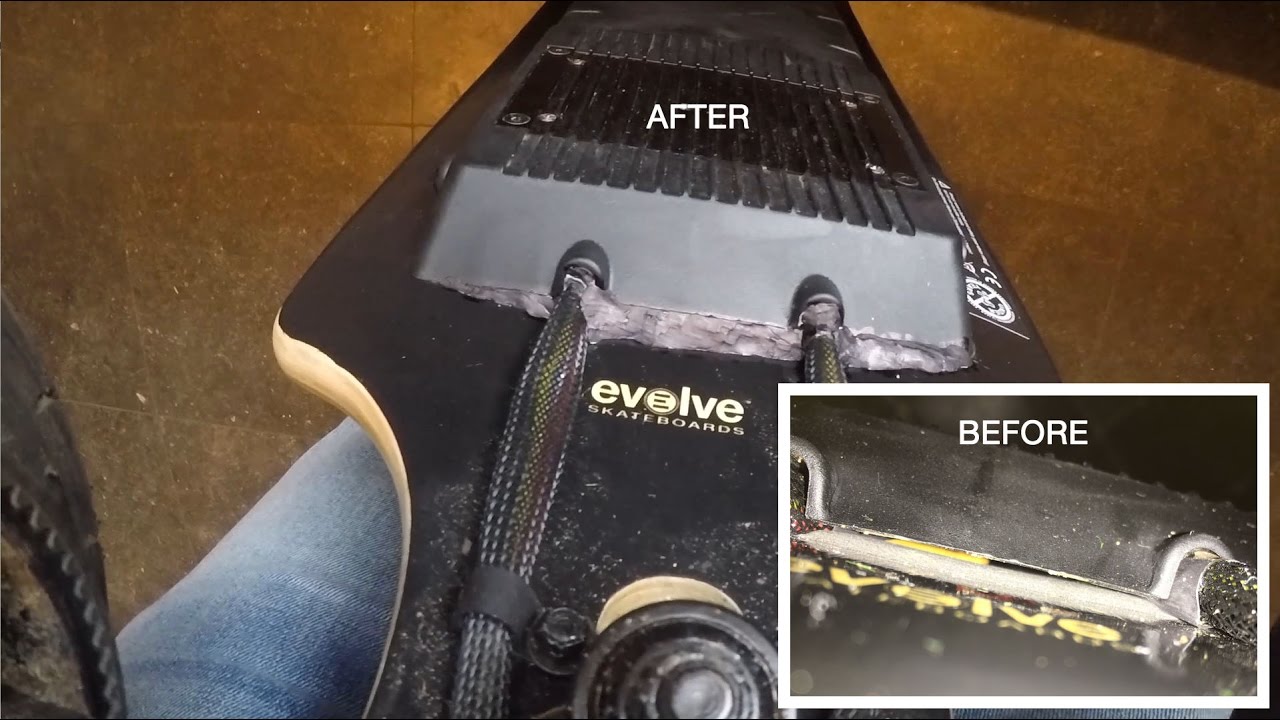 Waterproof Evolve Bamboo GT - make your Bamboo GT electric skateboard waterproof