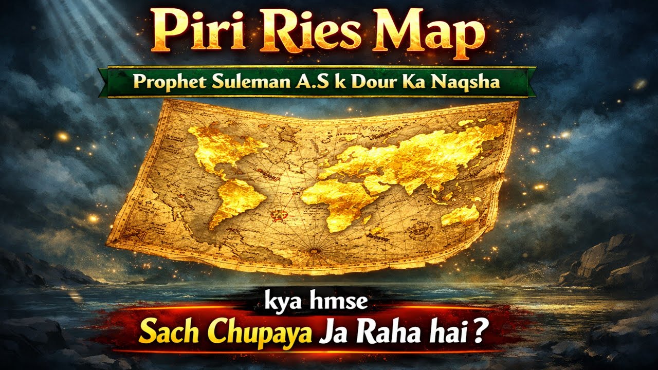 The Most Accurate Ancient Map Ever Found | Mystery Of Piri Ries Map |