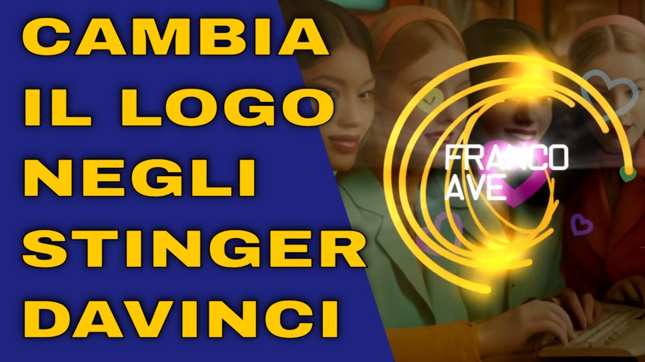 📢 Carica il logo o CREALO TU - Davinci Resolve 19 BETA 6 🤓