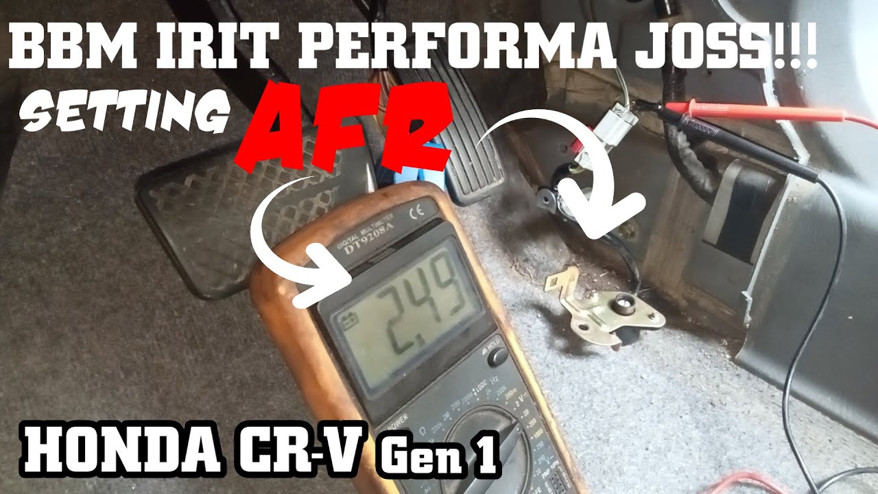 SETTING AFR HONDA CRV | GEN 1