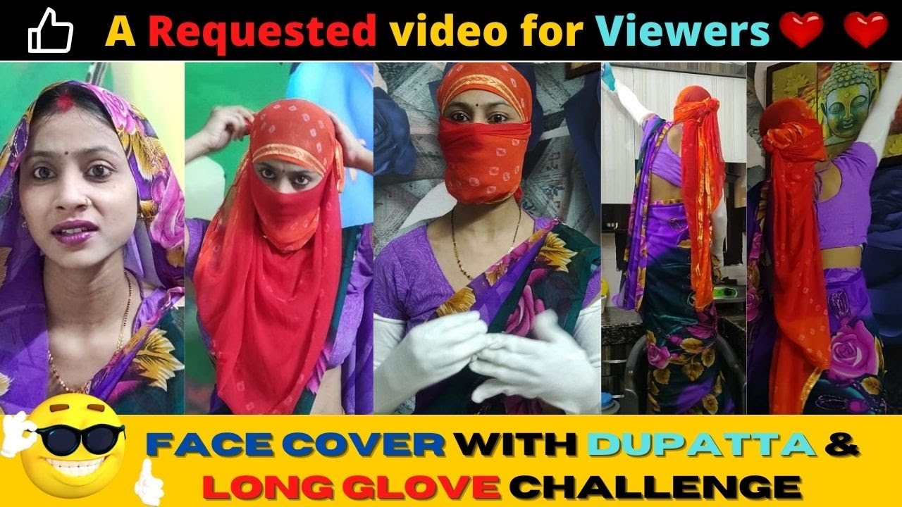 Full face cover with duppata and long hand gloves home cleaning ||Requsted video ||Rama ki kitchen