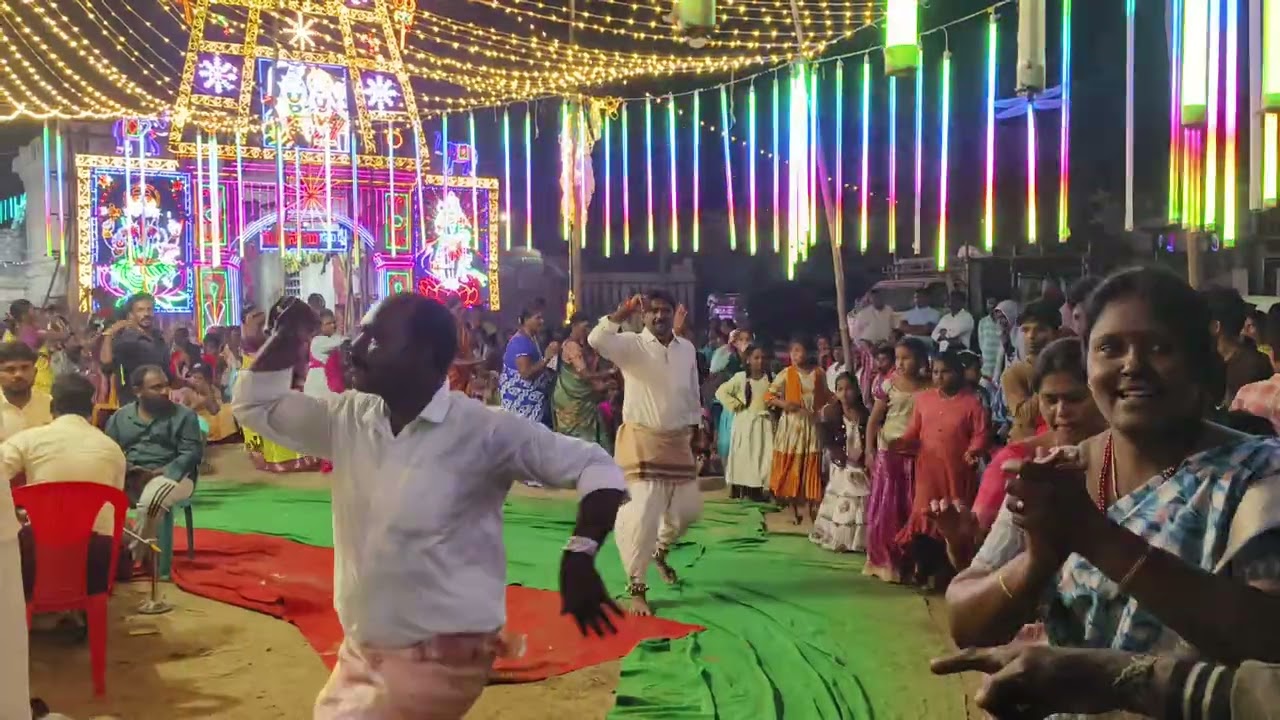 సుబ్రమణ్యం గ్రామంలో వెంకటేష్ దాసు గారు భజన బృందం 