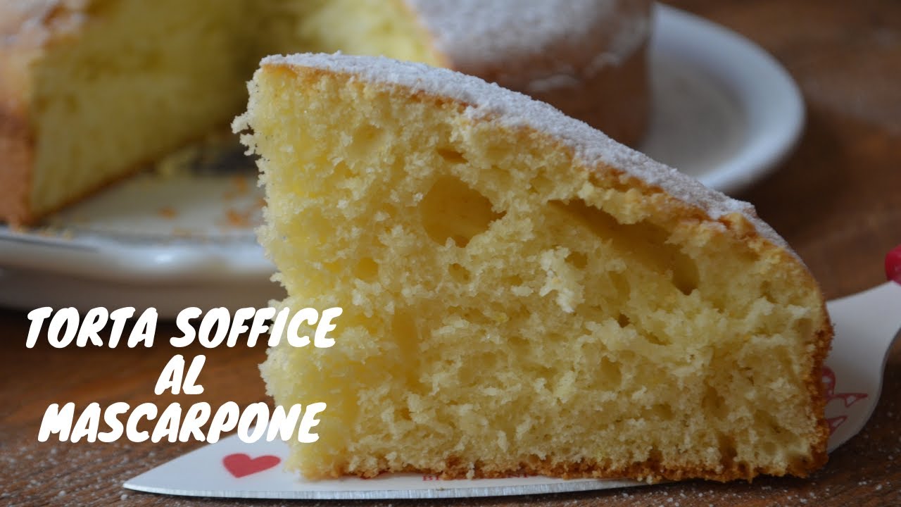 Torta soffice al mascarpone