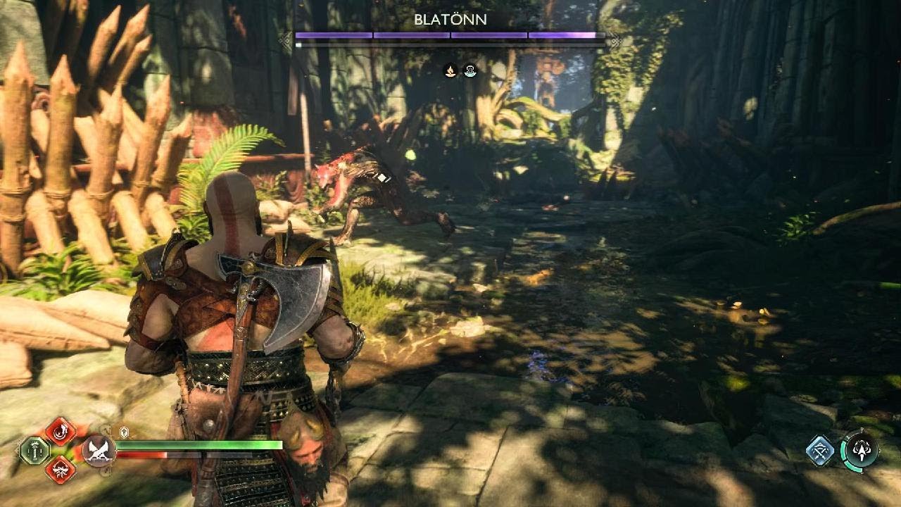 God of War Ragnarök VS Blatönn O ALFA