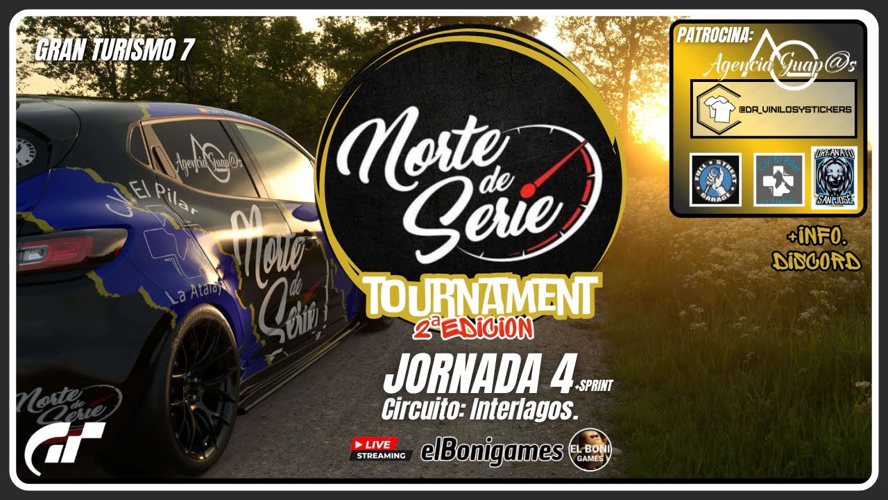 🔴 GT7 | NDS TOURNAMENT 2º edición || Coches de Historia || JORNADA 4 · Circuito: Interlagos.