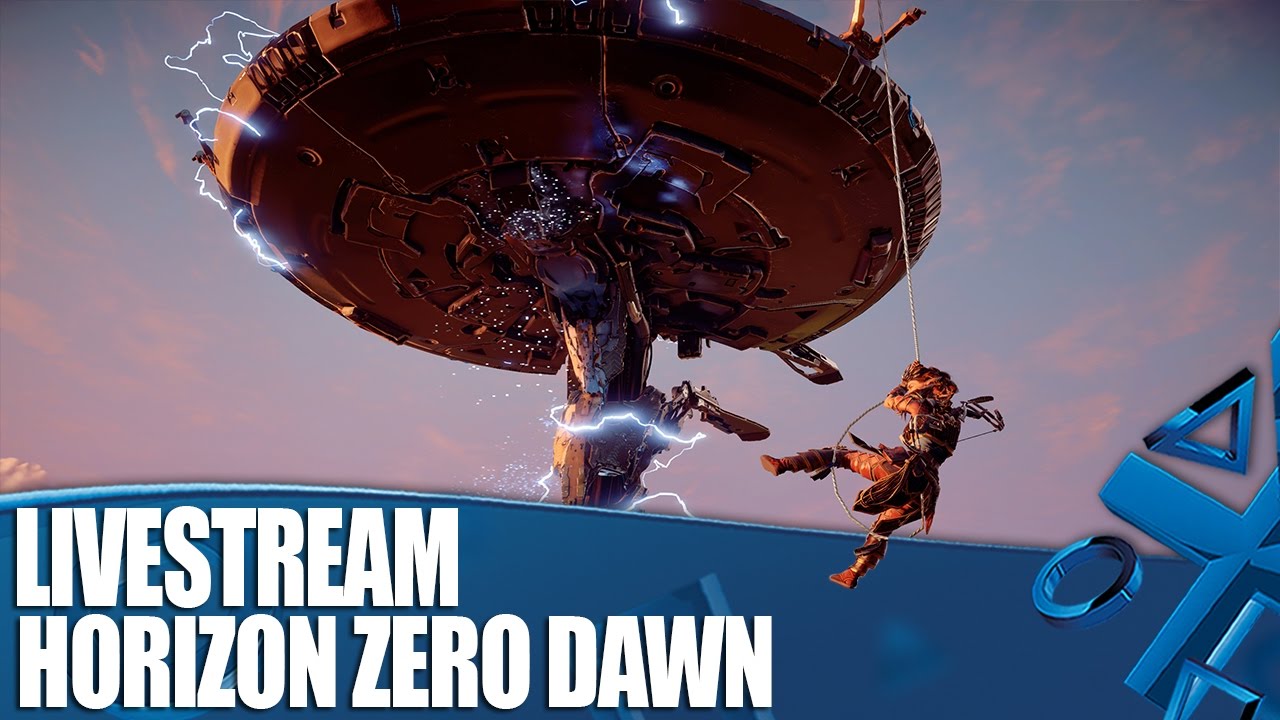Horizon Zero Dawn - Rob takes on a Thunderjaw (and a Stormbird)