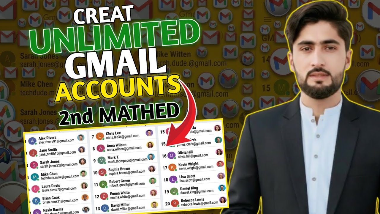 Create UNLIMITED Gmail Accounts Without Phone Number Verification (New Method)