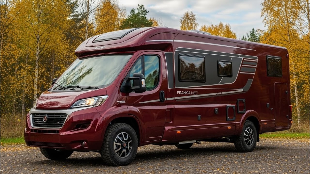 Frankia Neo MT 7 GDK 4×4 2026 года — роскошный внедорожный автодом высшего класса.