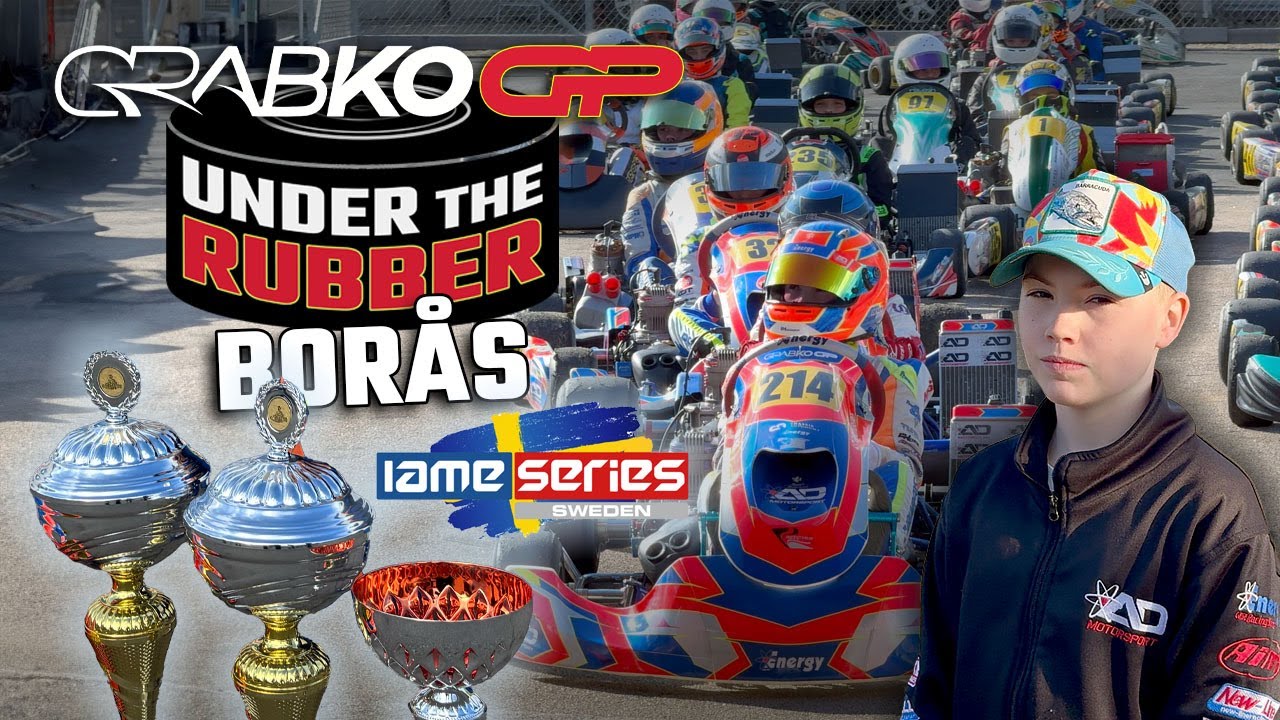 UNDER THE RUBBER: S04E02 - IAME Series Sweden Round 1 & Knalleracet 2024 - Borås