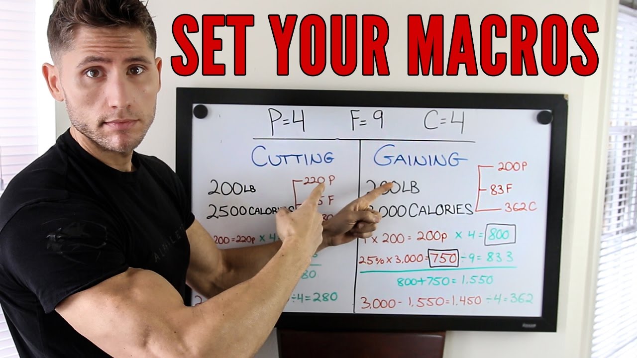 How To Set Your Macros (Protein, Fat, Carbs)