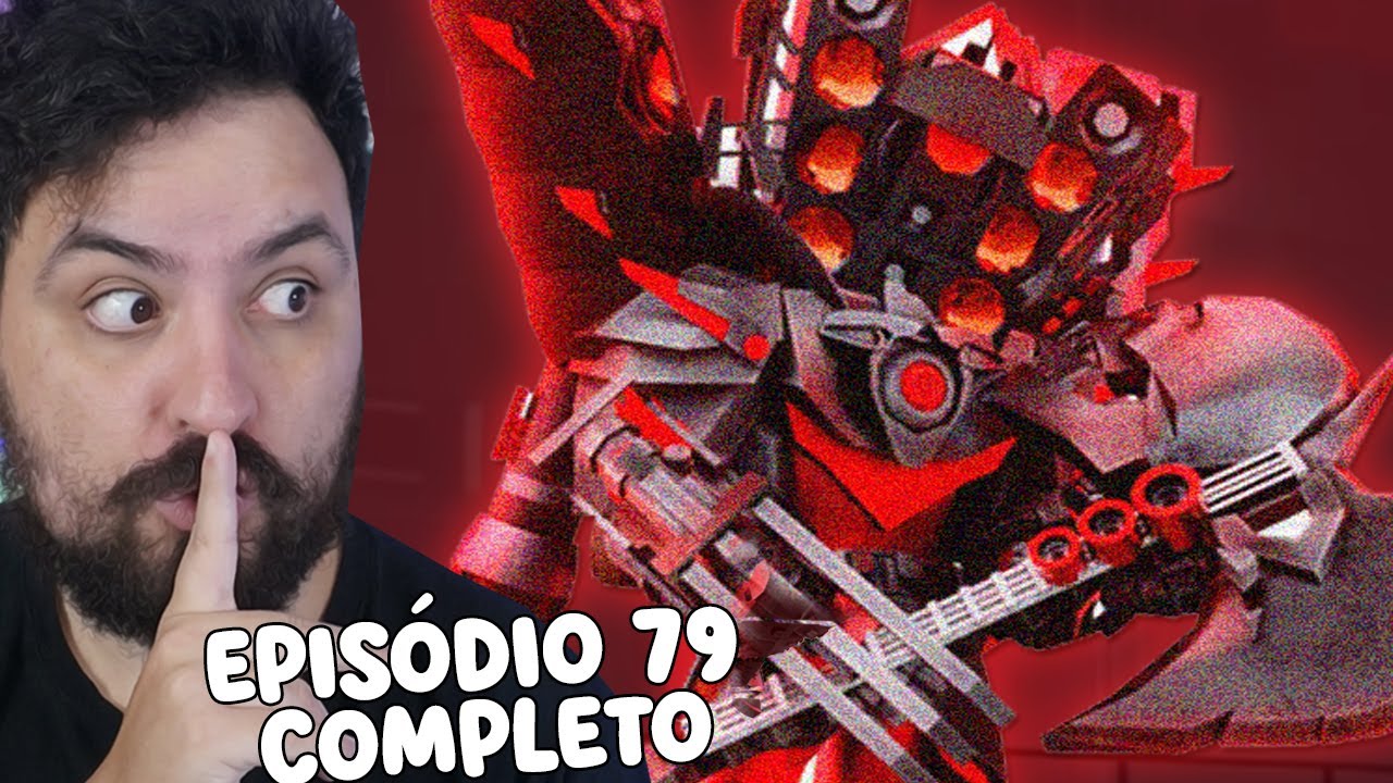 o NOVO EPISÓDIO 79 COMPLETO de SKIBIDI TOILET... O TITAN SPEAKERMAN APARECEU e G-MAN VOLTARA!
