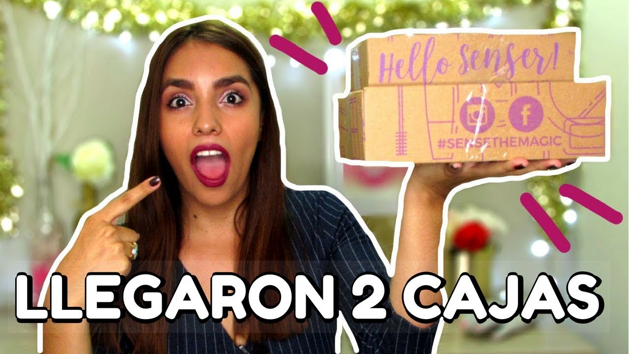 UNBOXING SENSEBOX MAYO 2018 - Marcela Lince