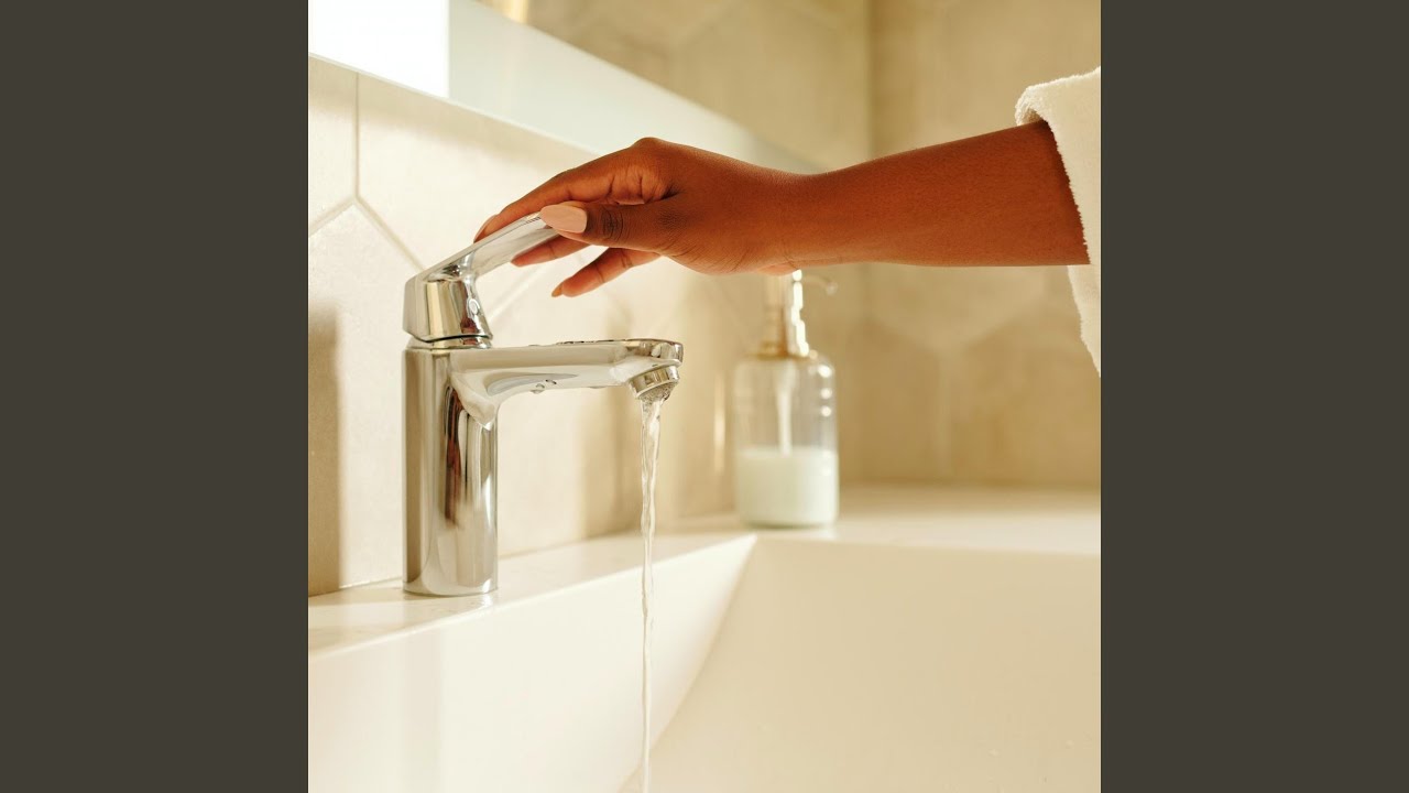 Relaxing Running Tap Water