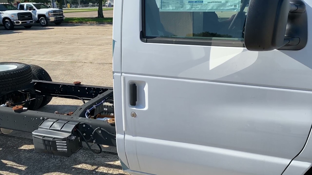 2021 FORD E450 CAB & CHASSIS