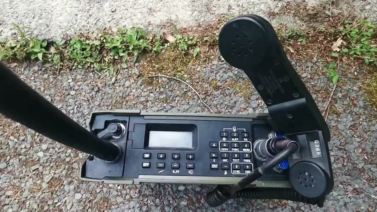 THALES Thomson trc-3400 military hf transceiver - milpack radio
