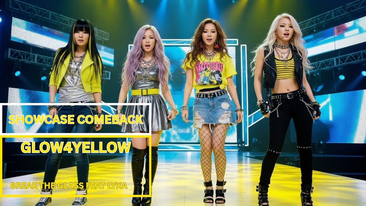 'Break The Glass Feat LYXA' Stage Cam @ Glow4Yellow COMEBACK SHOWCASE ‘Flashback It Out’