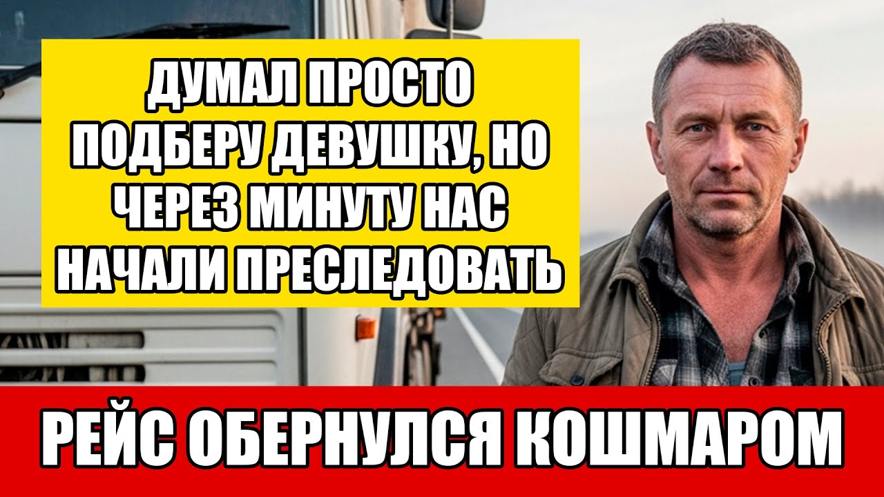 Ночью на трассе под Воронежем я подобрал девушку. Через минуту нас начали преследовать.