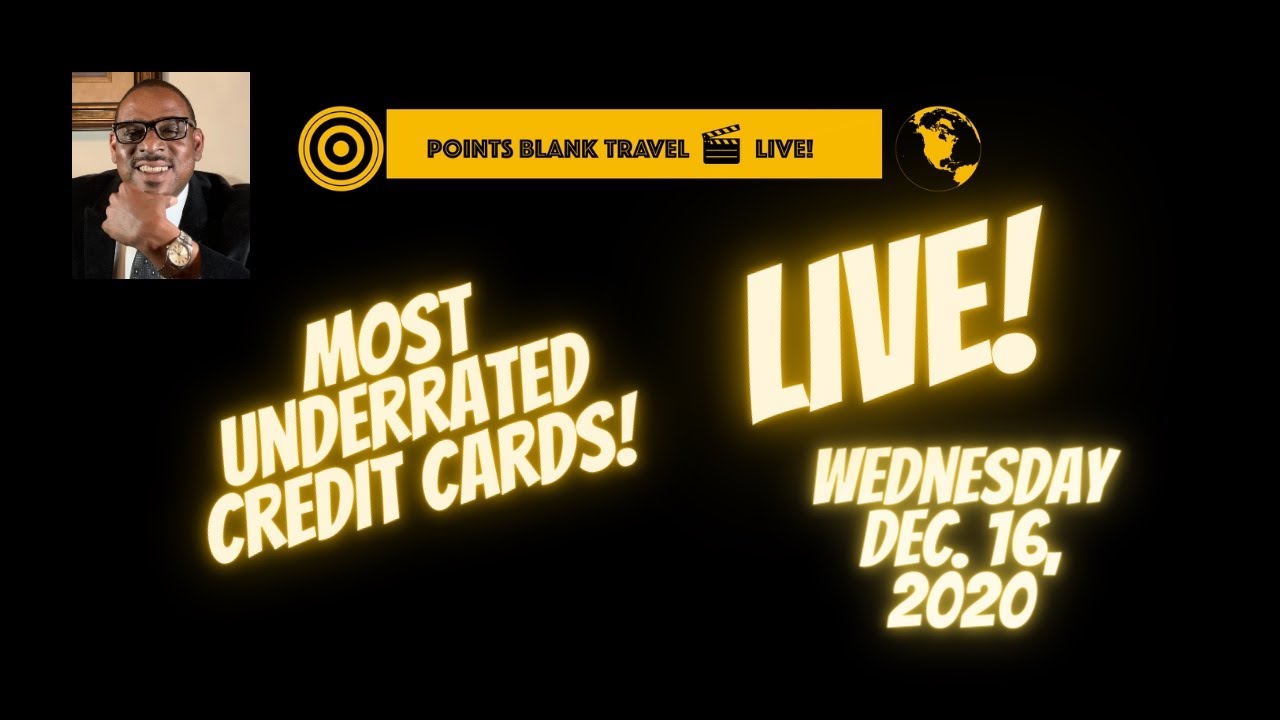 Most Underrated Credit Cards! - PBT Live Stream