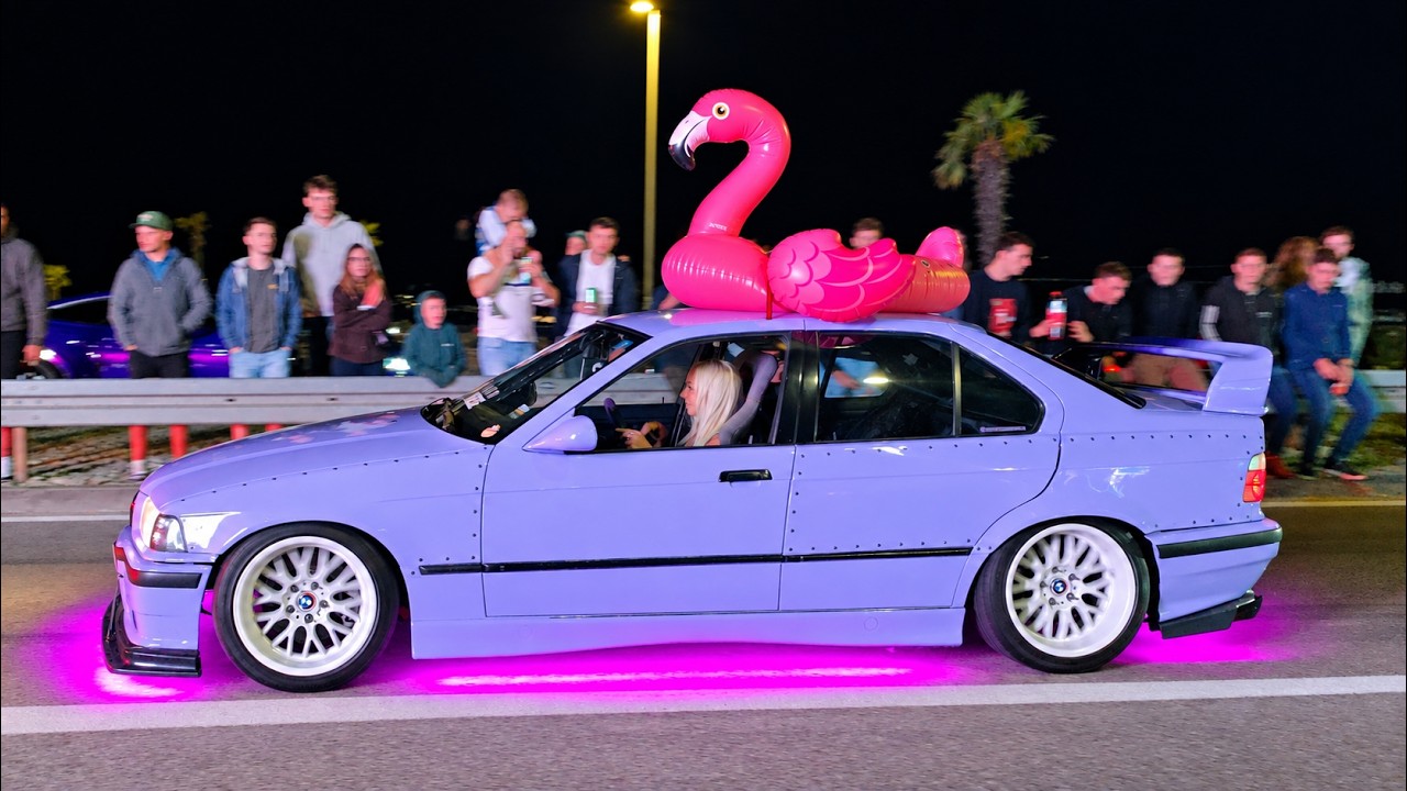 TUNER CARS LEAVING STANCE ADRIA AT ADRIA PETROL KRK 2026
