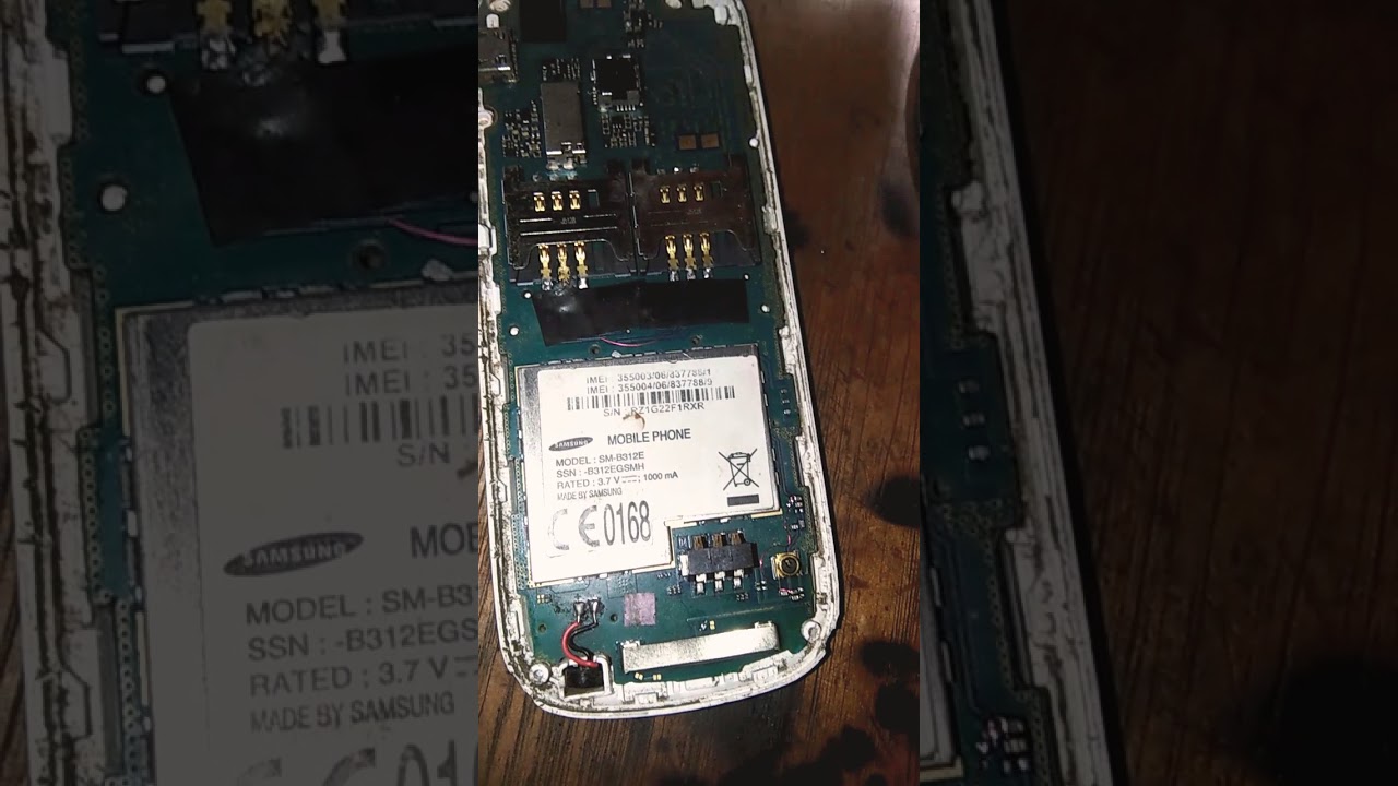 Samsung b312E+B313+310+b110 no service, network not available