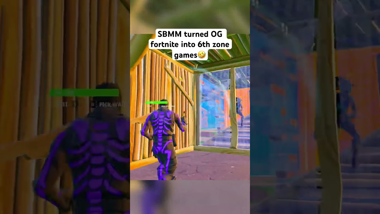 Normal OG BR should have no bots and no SBMM!! #shorts #fortnite #fortniteog #sbmm #memes