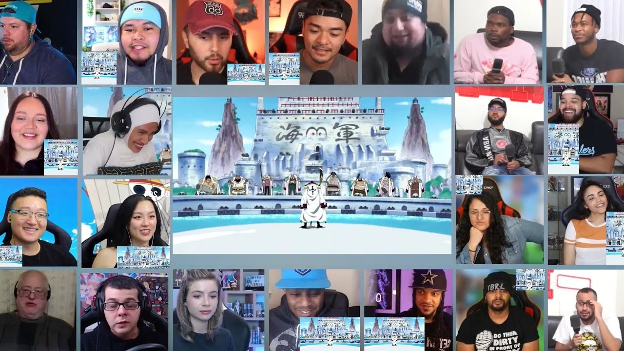 Реакции на раскрытие силы Белобородого | Эпизод 461 One Piece