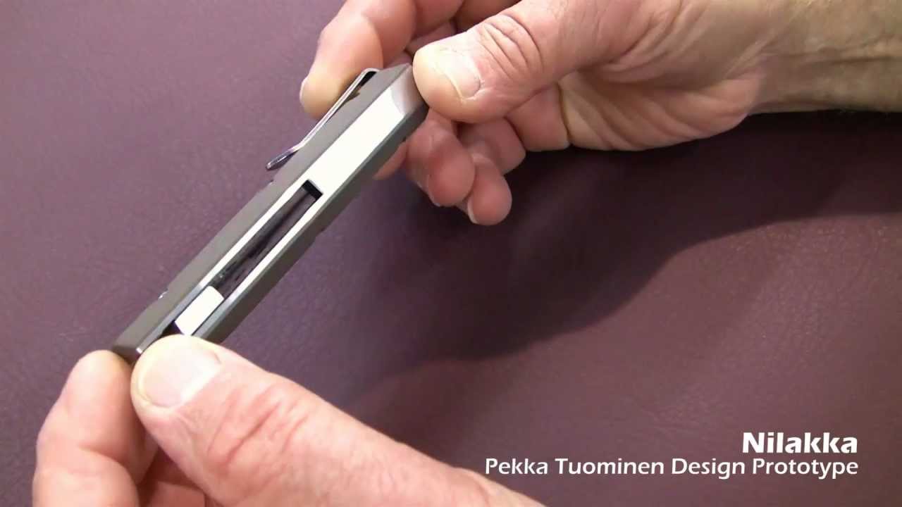 Spyderco 2012 Prototype - Pekka Tuominen Nilakka