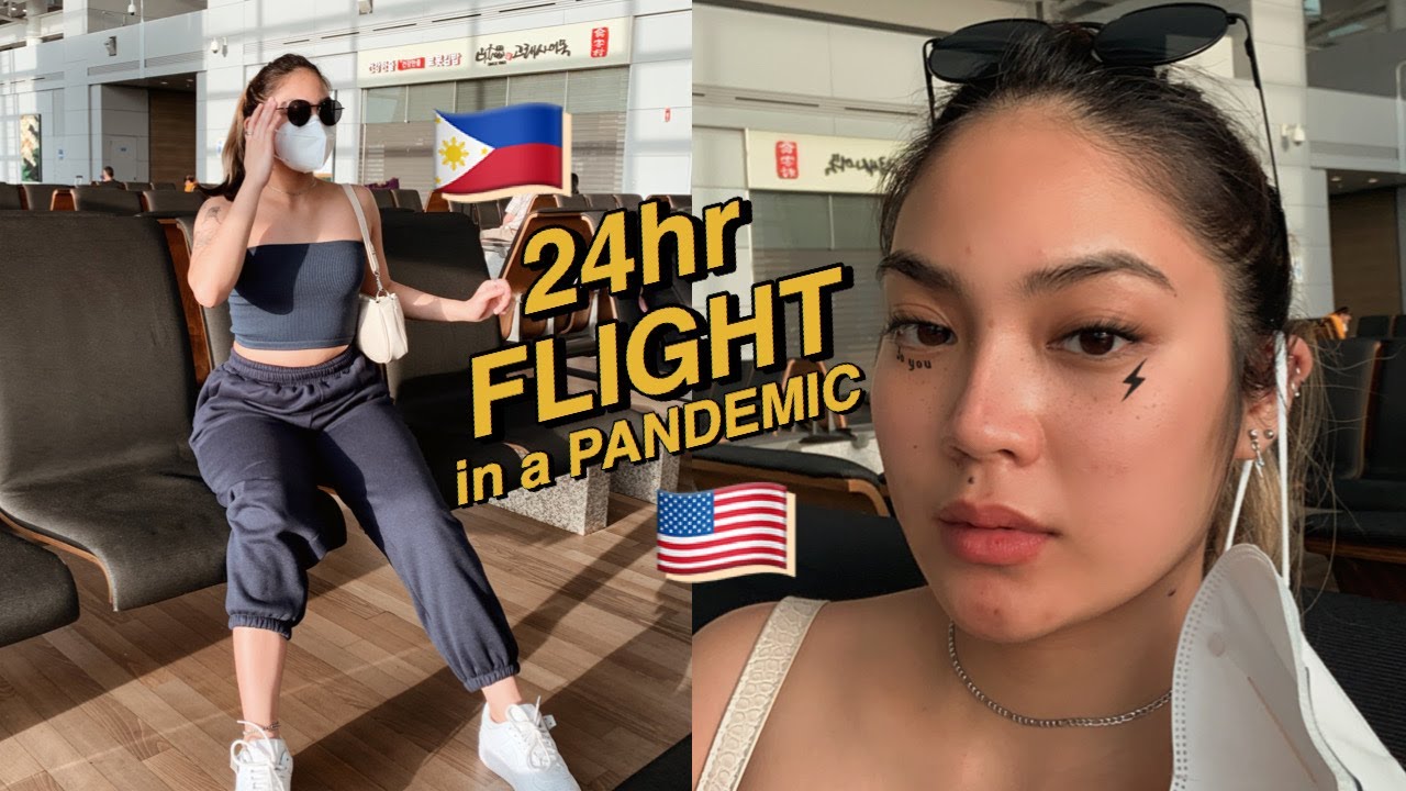 JEOrnal📀 TRAVEL WITH ME in the MIDDLE OF A PANDEMIC! from 🇵🇭 to 🇺🇸