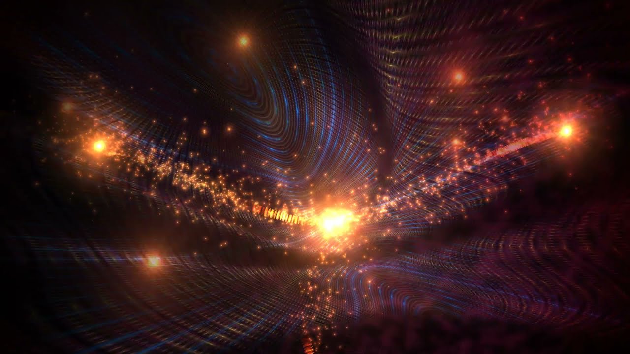 4K Colorful Flare Wavy Sparkling flashy Motion Background 2160p