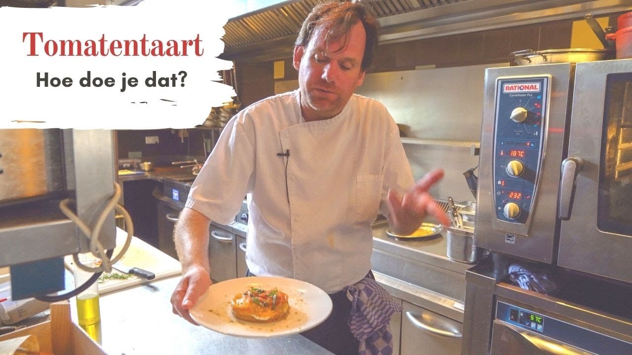 Koken met Rik de Jonge :Tomatentaart