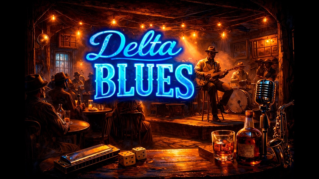 🔥 Pure Delta Blues: Guitar, Dust, and Soul