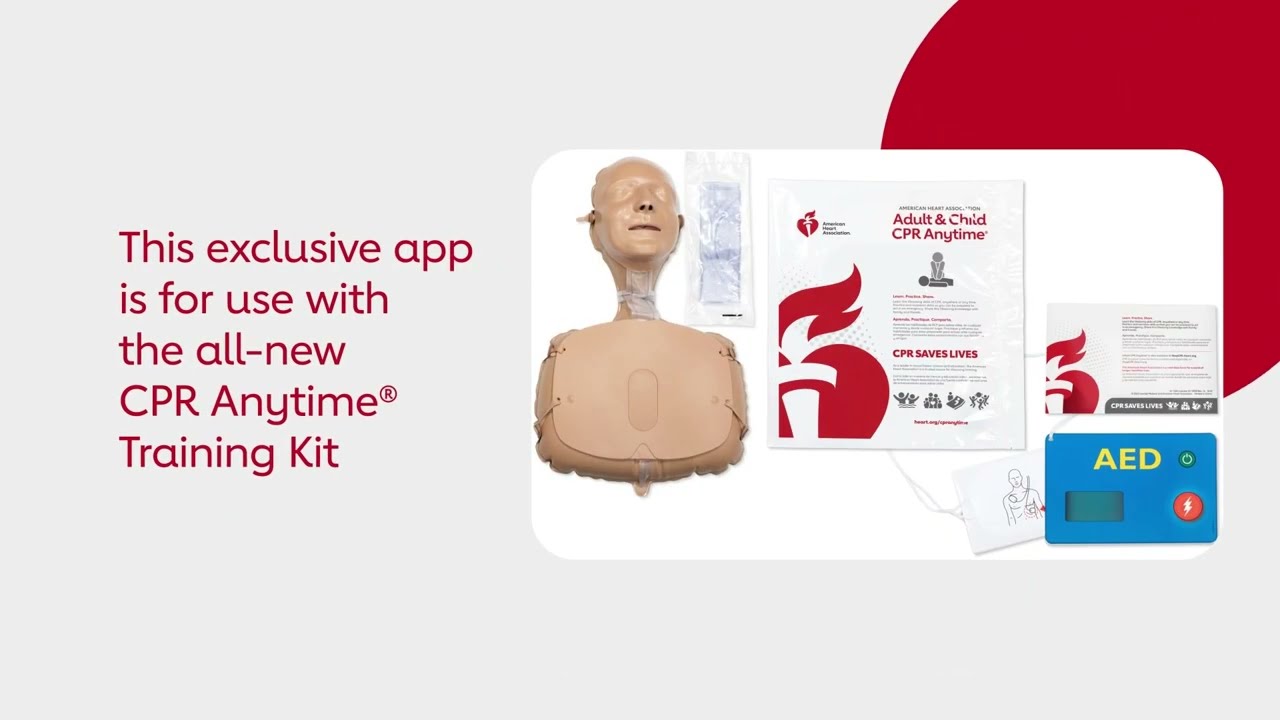 Introducing the Adult & Child CPR Anytime Interactive App