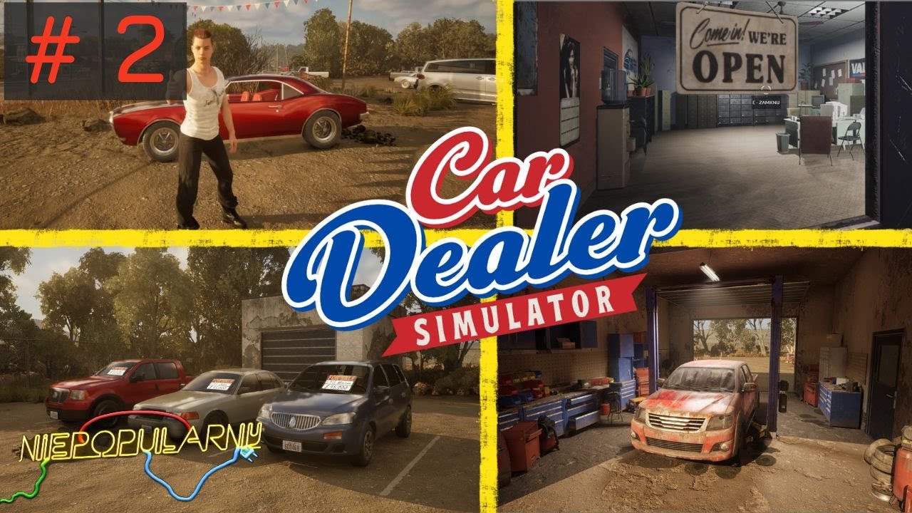 Biznes kwitnie, już nie tylko taśma🚗Car Dealer Simulator #2