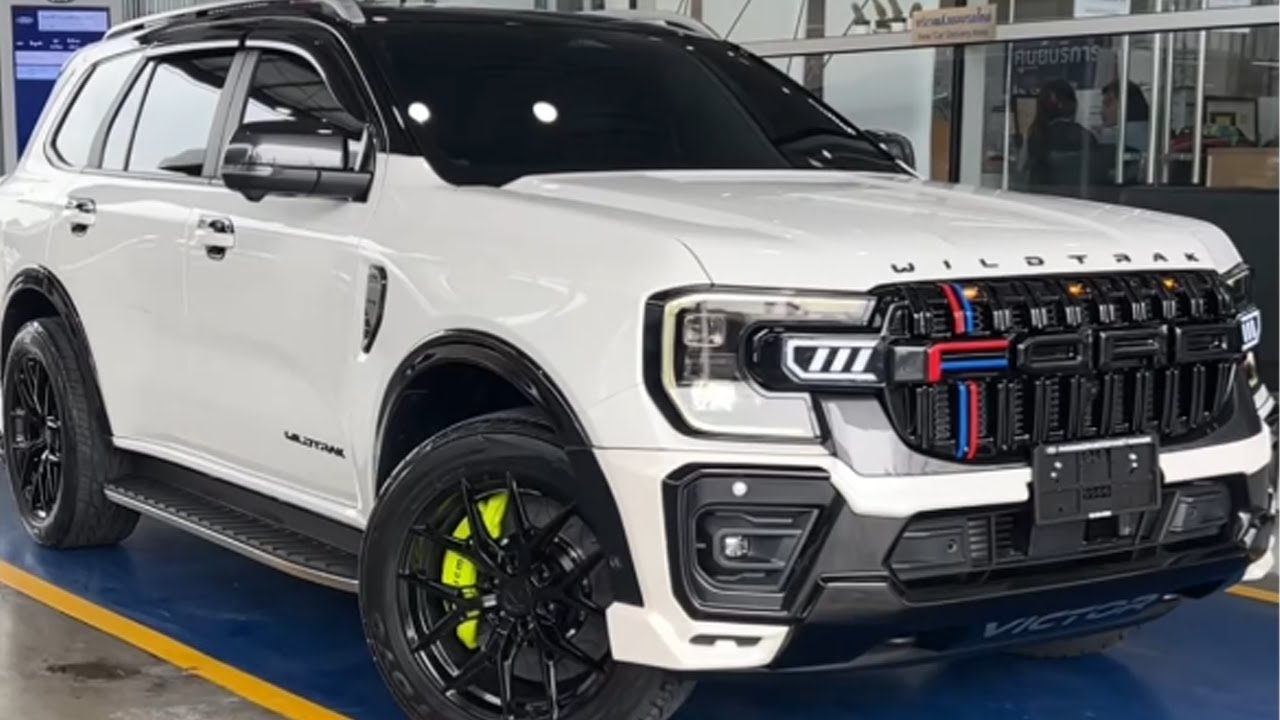 This Style Look Great on The Ford Everest Wildtrak 4x4 in Pearl White Fully Equipped All Systems