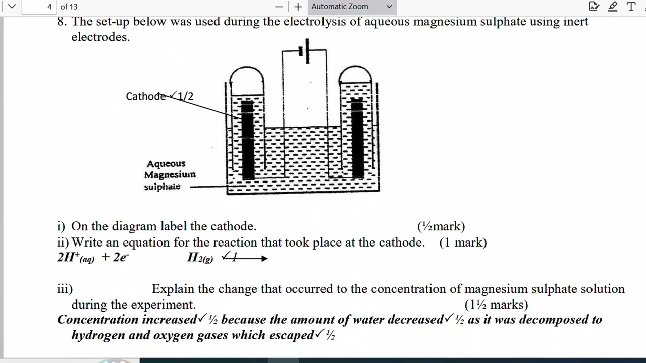 KAPSABET BOYS PRE KCSE 2025 CHEMISTY PAPER 1