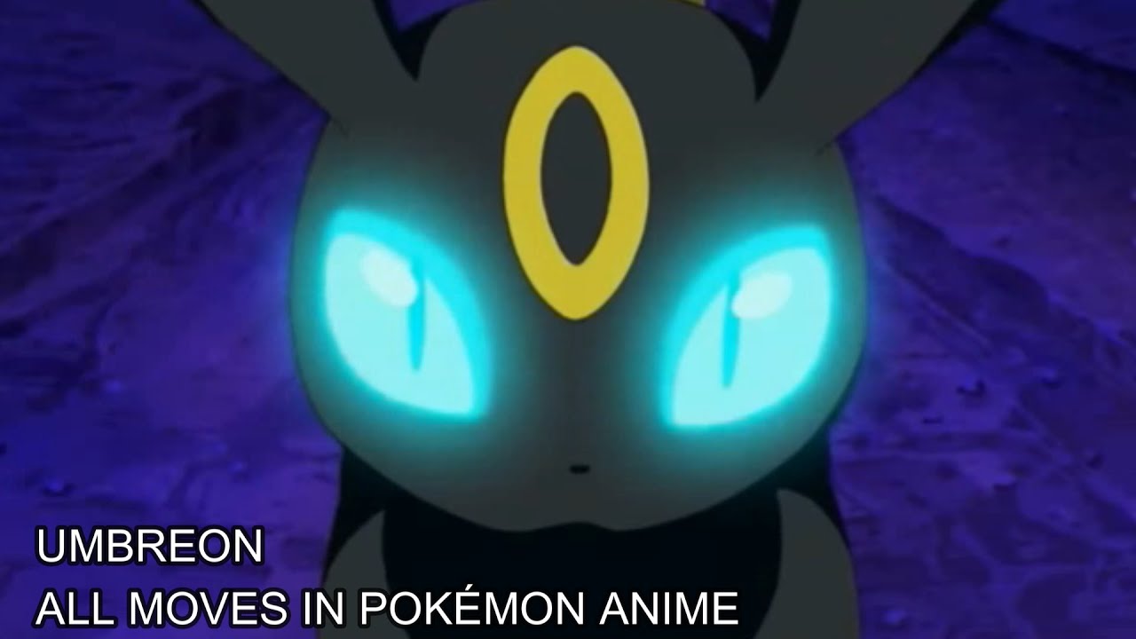 Umbreon - All moves in Pok&eacute;mon Anime