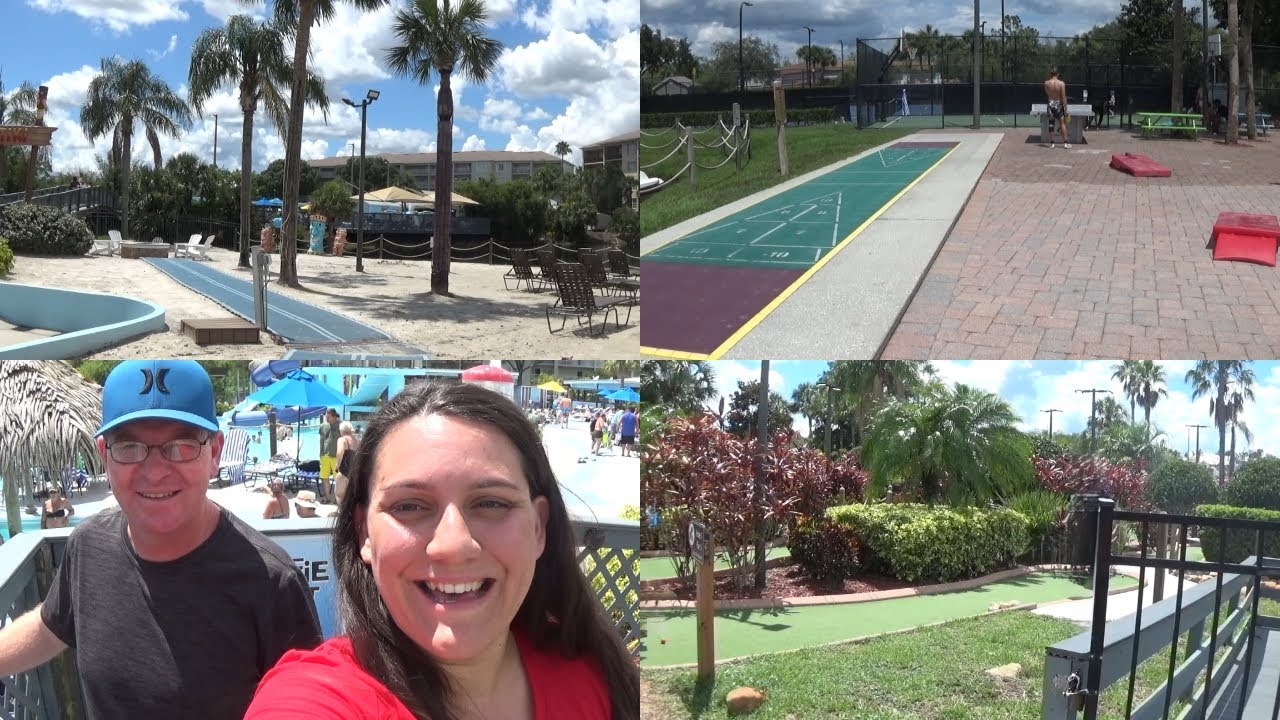 Exploring he Resort, Hilton Vacation Club Aqua Sol Orlando West (Formally Liki Tiki Village Resort