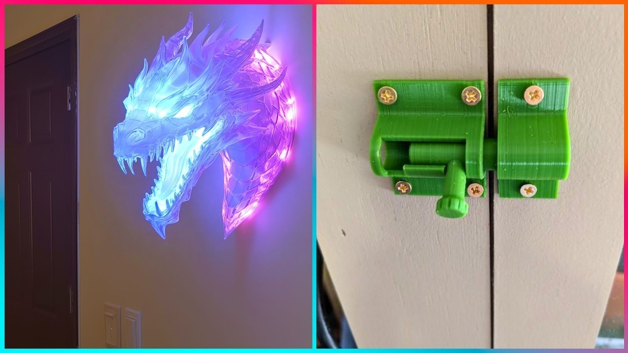 40 крутых идей 3D-печати, которые находятся на другом уровне ▶ 2