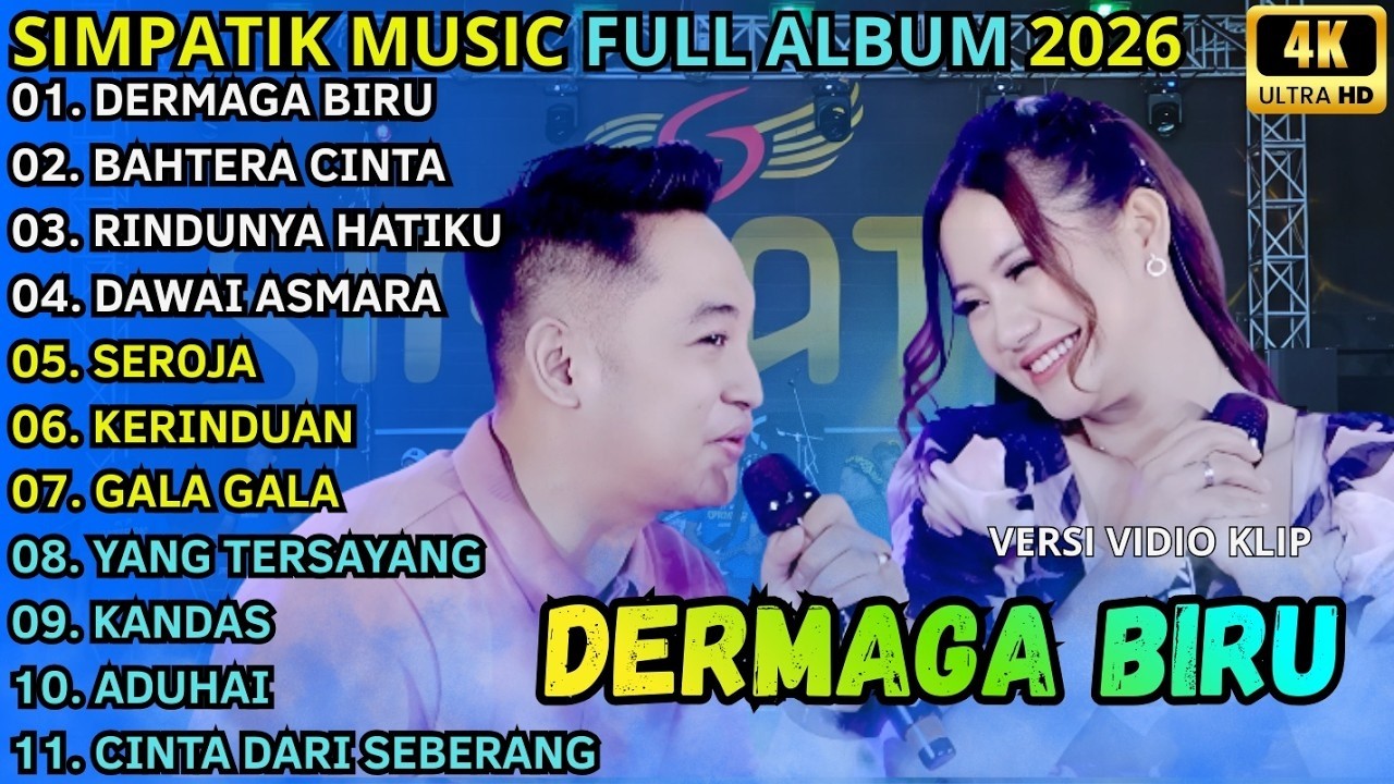 DERMAGA BIRU - BAHTERA CINTA - RINDUNYA HATIKU // FIRA CANTIKA _ SIMPATIK MUSIC FULL ALBUM TERBARU