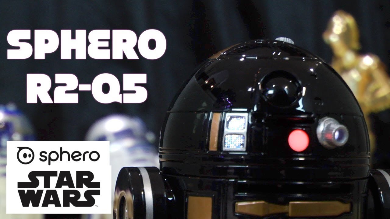 Star Wars sphero R2-Q5 Return of the Jedi  app Interactive droid unboxing