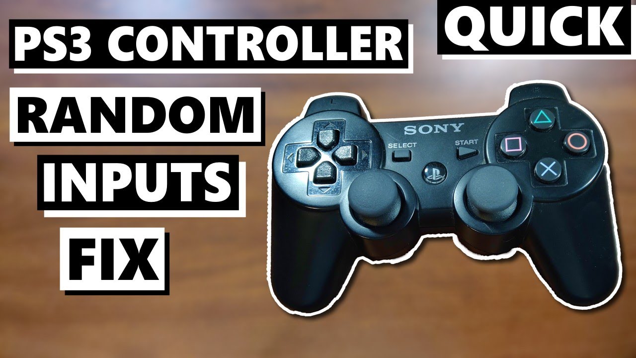 PS3 Controller Buttons Pressing Themselves | Quick Fix