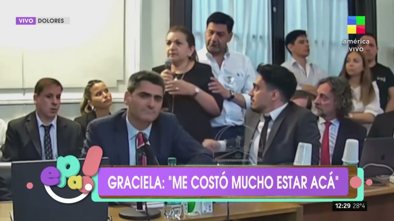 Graciela, la madre de Fernando Báez Sosa: 